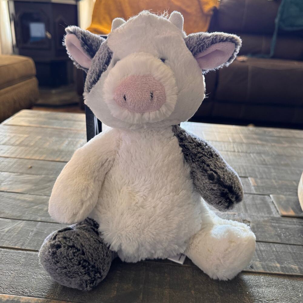 Aurora® - Sweet & Softer™ - 12" Clementine Cow™ Plush, Stuffed‎ Animal